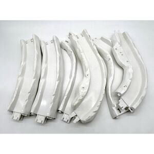 Mr. Christmas Mickey's Santa’s Ski Slope 8 Piece White Track Replacement Parts